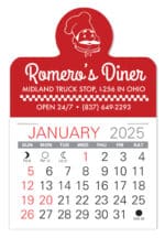 Custom Spotlight Shape Value Stick Adhesive Calendar