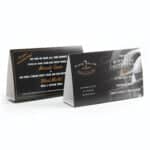 Custom Table Tent - Horizontal