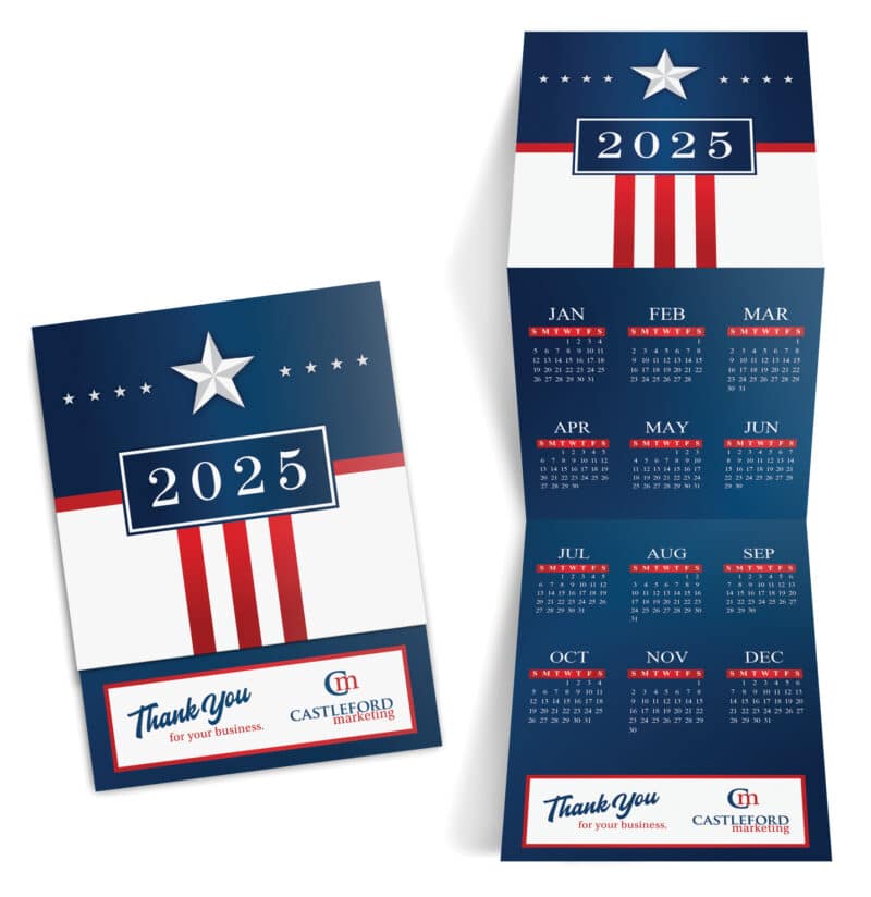 Custom USA Trifold Calendar
