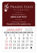 Custom Value Stick Calendar - Traditional Shape