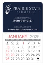 Custom Value Stick Calendar - Traditional Shape - 2