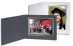 Custom White Horizontal Portrait Folder (4"x6")