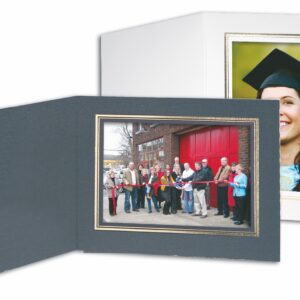 Custom White Horizontal Portrait Folder (5"x7")
