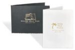 Custom White Vertical Portrait Folder (8 1/2"x11")