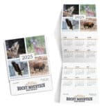 Custom Wildlife Trifold Calendar