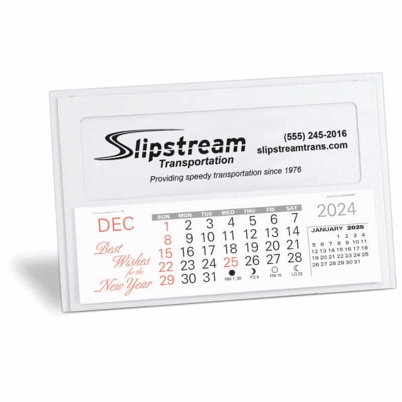 Custom Window Premier Desk Calendar - 3