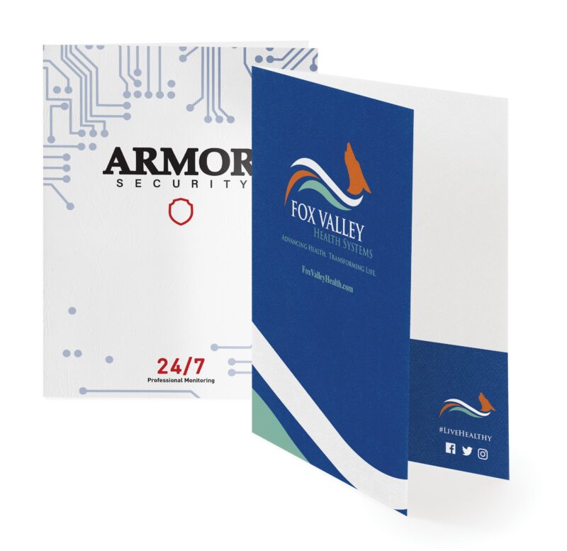 Custom Printed Pocket Folders-Classic Papers - 2