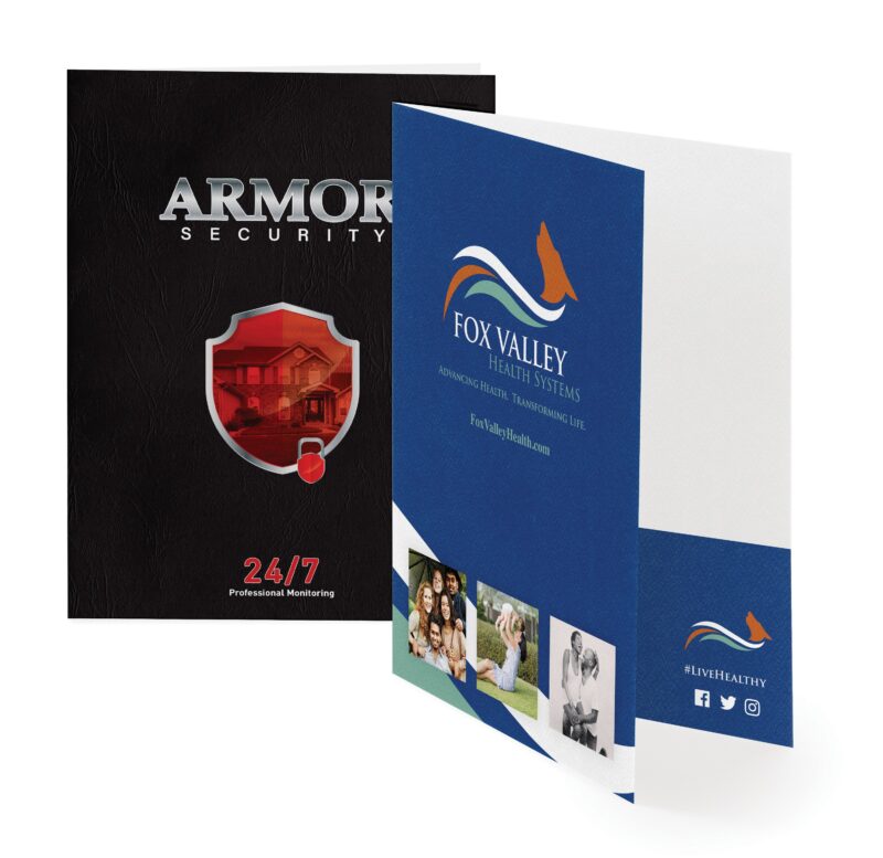 Custom Printed Pocket Folders-Classic Papers - 3
