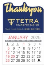 Custom Thank You Value Stick Adhesive Calendar - 4
