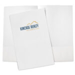 Custom Foil Stamped Pocket Folders - Designer Papers - 1