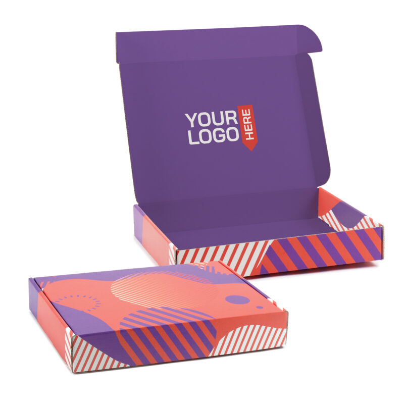 Custom Corrugated Box - 12" x 9" x 2" - 4