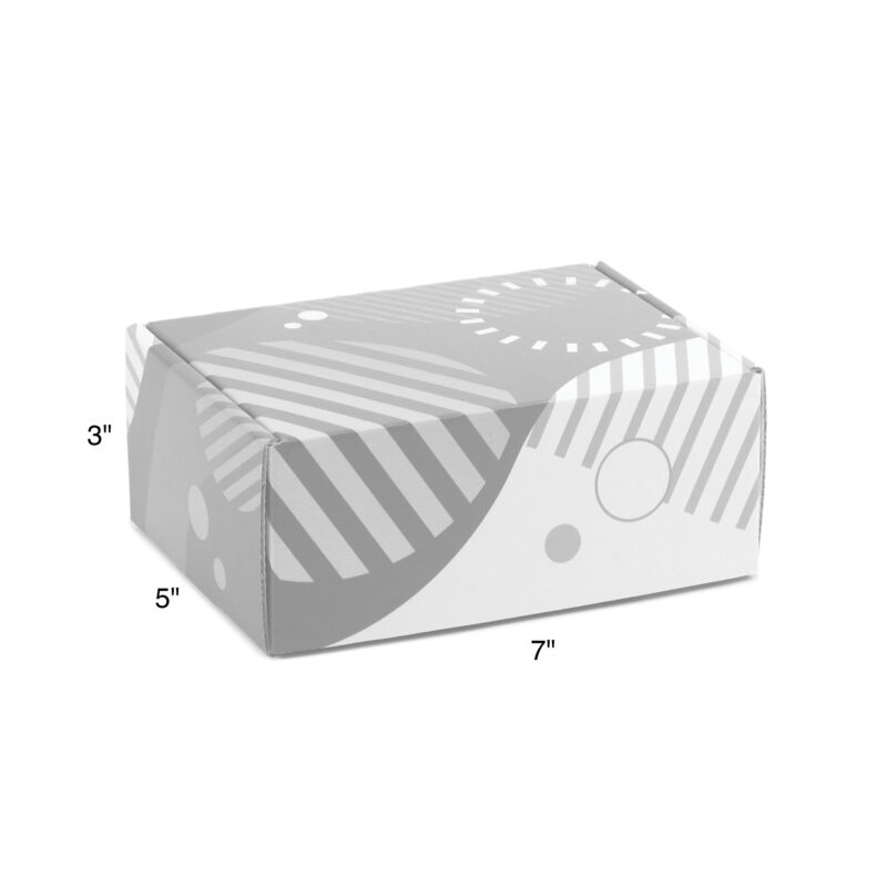 Custom Corrugated Box - 7" x 5" x 3" - 3