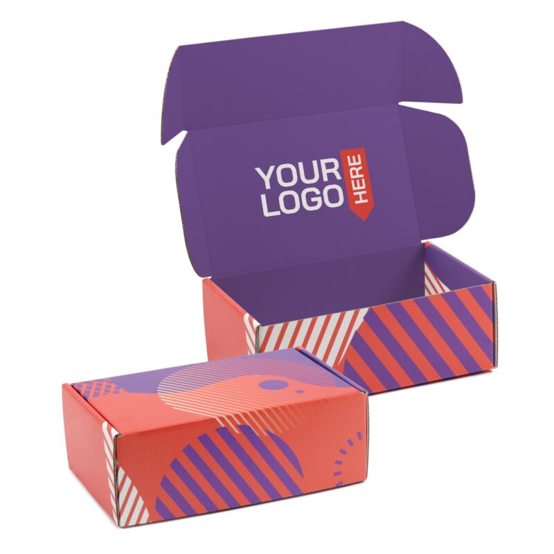 Custom Corrugated Box - 8" x 5" x 3" - 2