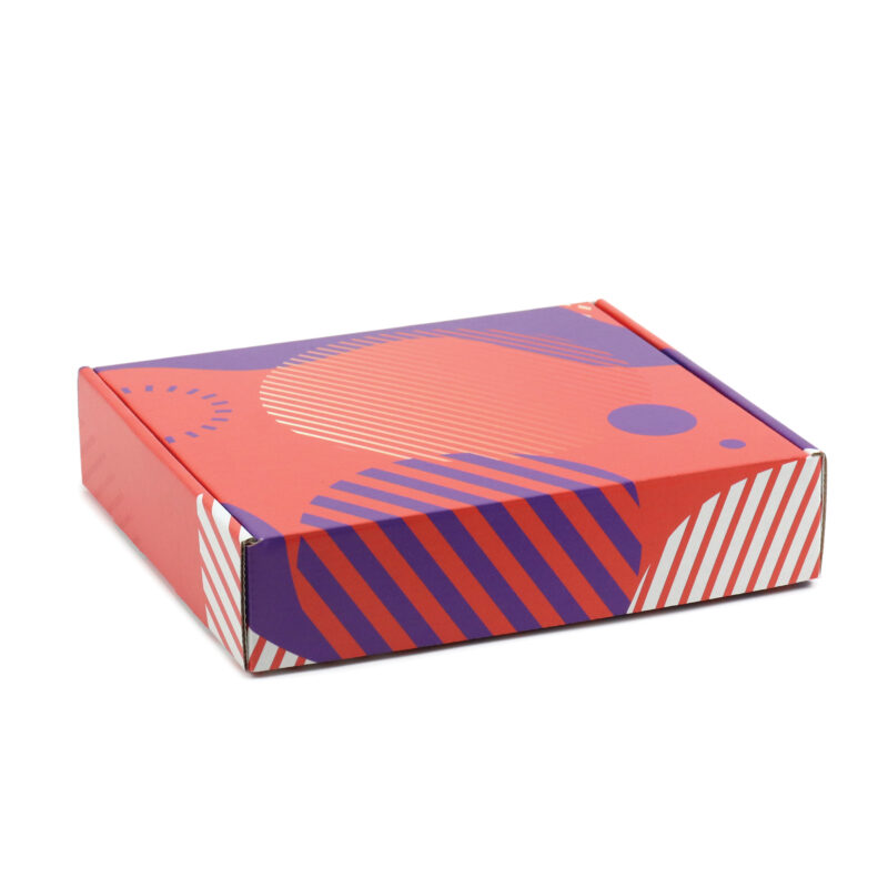 Custom Corrugated Box - 9" x 8" x 2" - 2