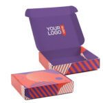 Custom Corrugated Box - 9" x 8" x 2" - 4