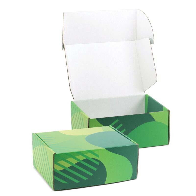 Corrugated-Box-95-x-775-x-4-DB974 Custom Corrugated Box - 9.5" x 7.75" x 4"