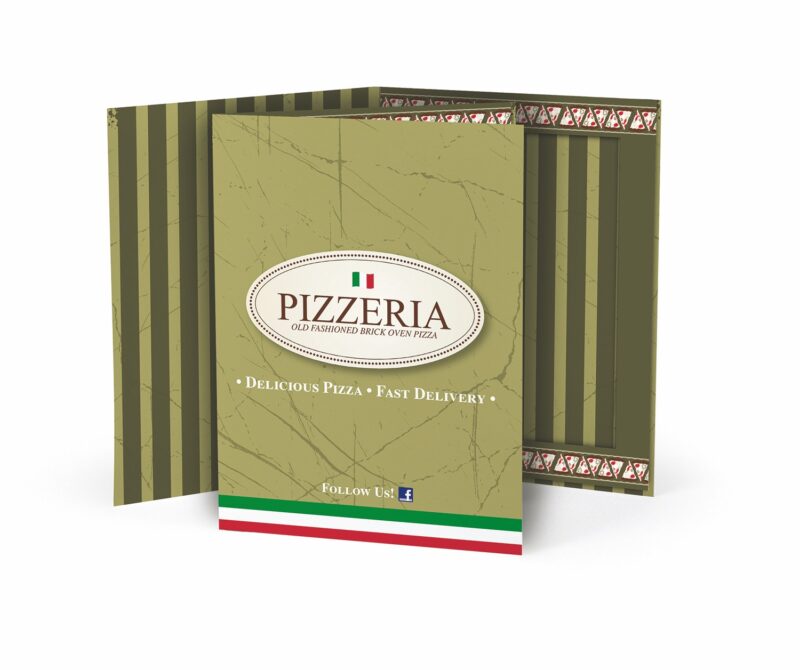 Custom Full Color Portrait Folders - Standard & Deluxe - 2
