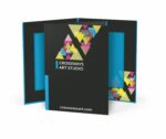 Custom Full Color Portrait Folders - Standard & Deluxe - 3