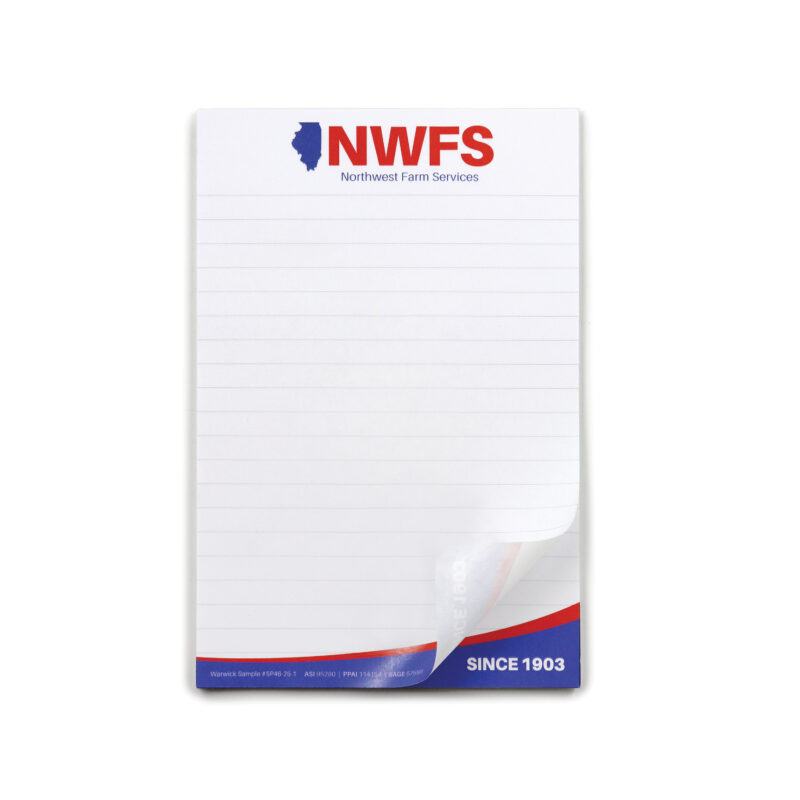 Custom Scratch Pad - 4"x6" - 25 Sheet