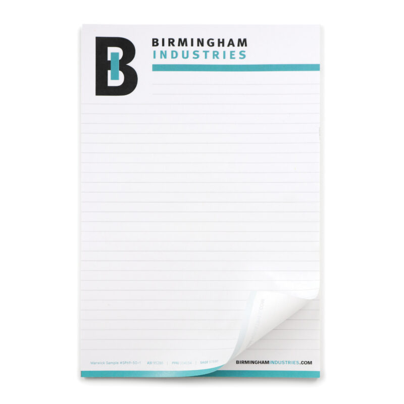 Custom Scratch Pad - 6"x9" - 50 Sheet