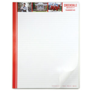 Custom Scratch Pad - 8"x11" - 25 Sheet