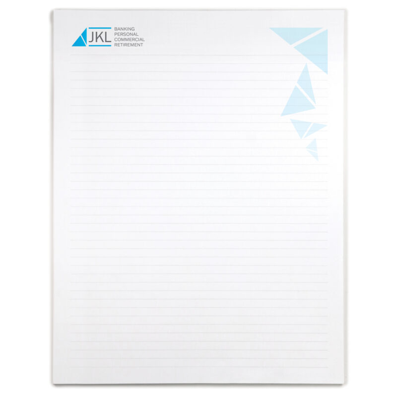 Custom Scratch Pad - 8"x11" - 50 Sheet - No Bleed