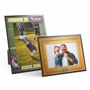 Custom Full Color Custom Photo Frame-5"x7" Photo