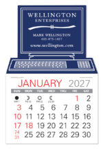 Custom Computer Shape Value Stick Adhesive Calendar - 4