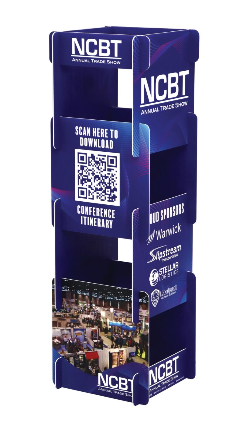 Display-Tower-TOW4P18 Custom Display Tower