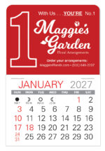 Custom Value Stick Calendar - #1 Shape - 3