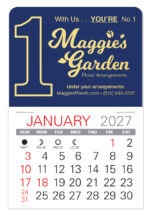 Custom Value Stick Calendar - #1 Shape - 4