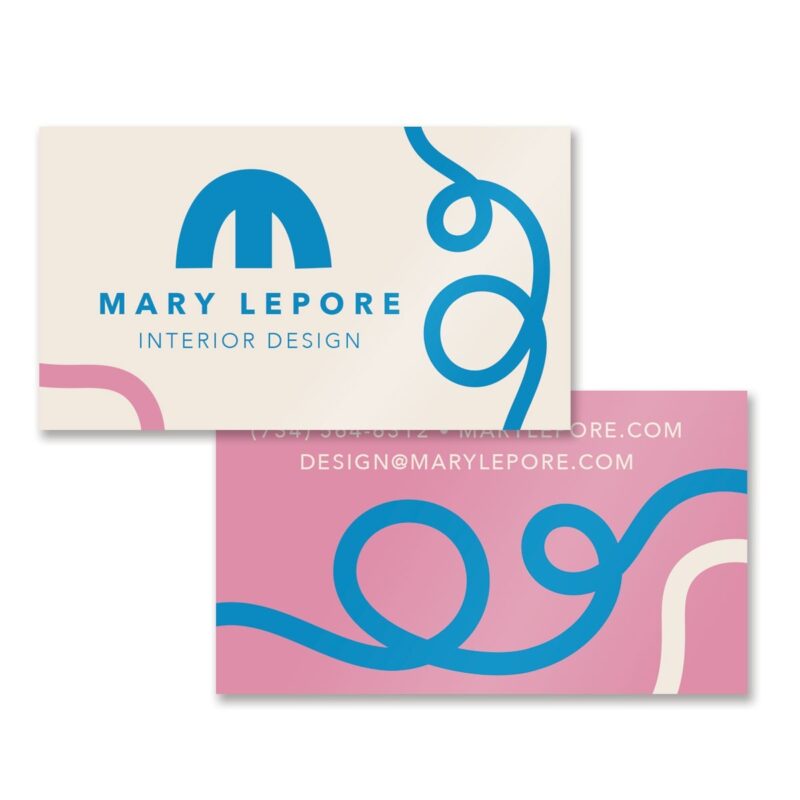 Custom Business Cards-Matte Finish - 1