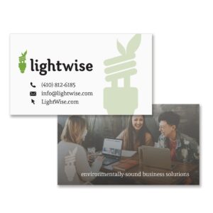 Custom Business Cards-Matte Finish