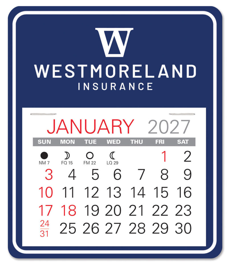 Custom Universal Easy Stick Calendar - 2