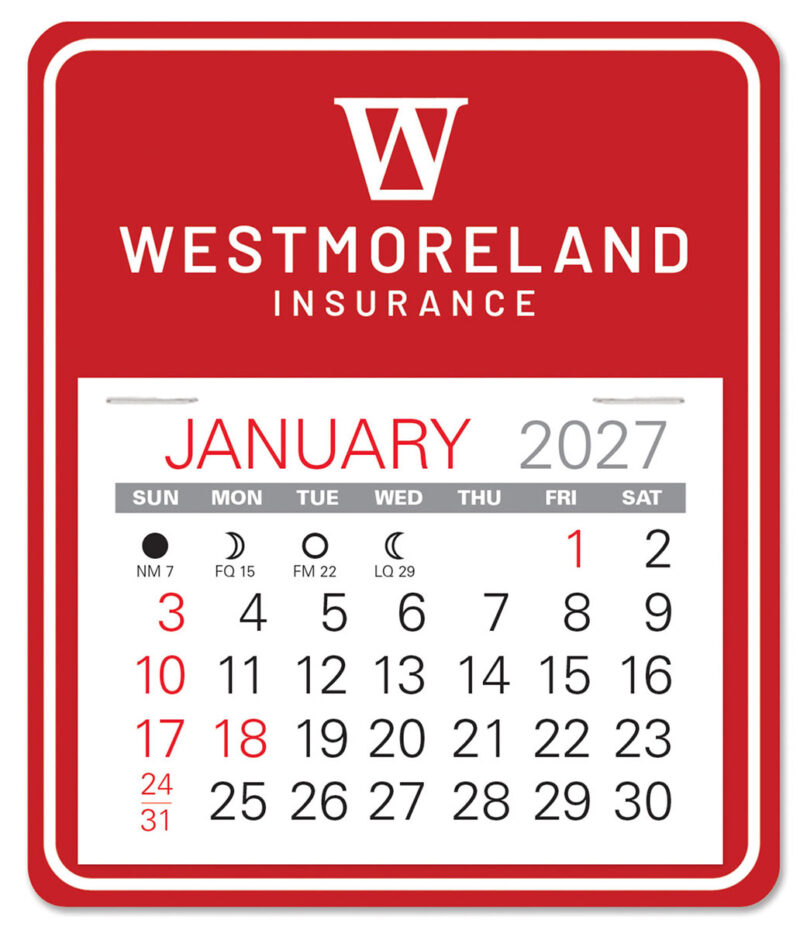 Custom Universal Easy Stick Calendar - 3