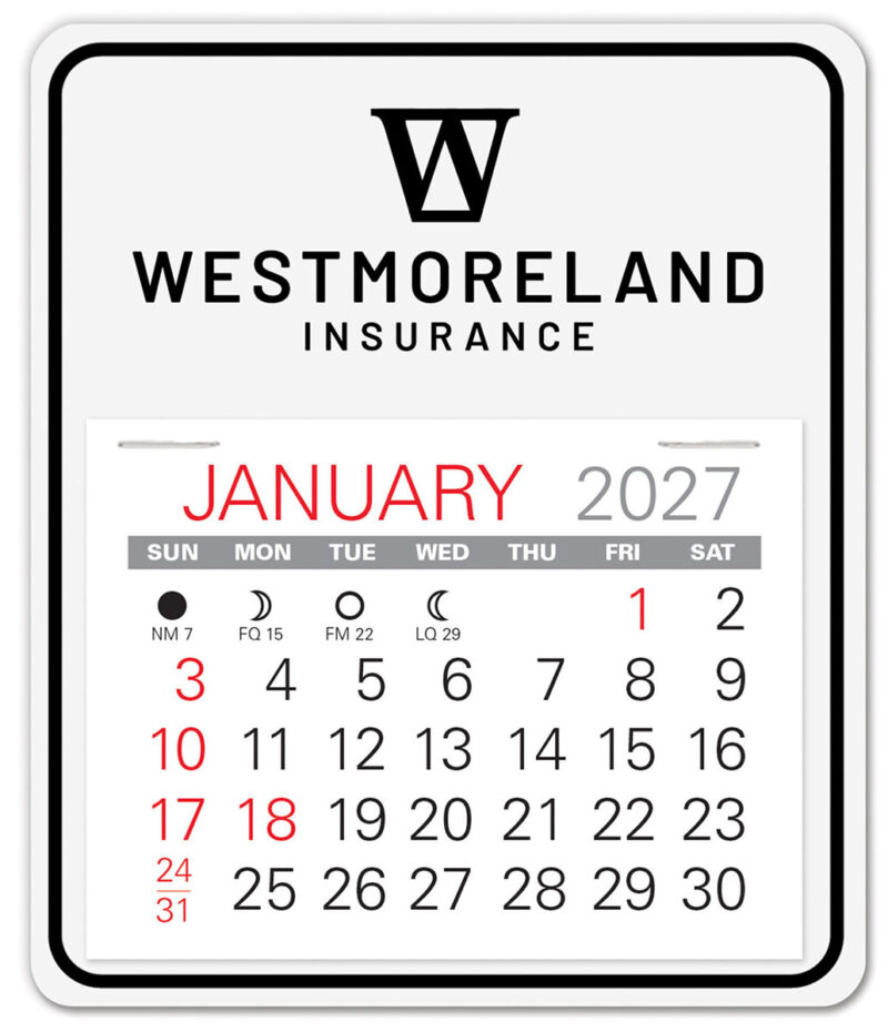 Custom Universal Easy Stick Calendar - 4