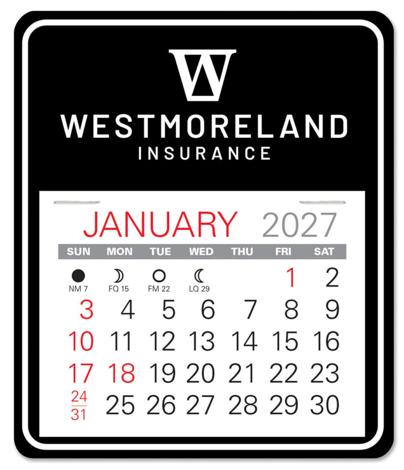 Custom Universal Easy Stick Calendar - 5