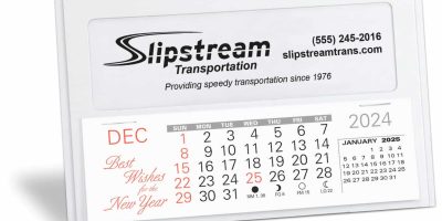 Custom Window Premier Desk Calendar - 3